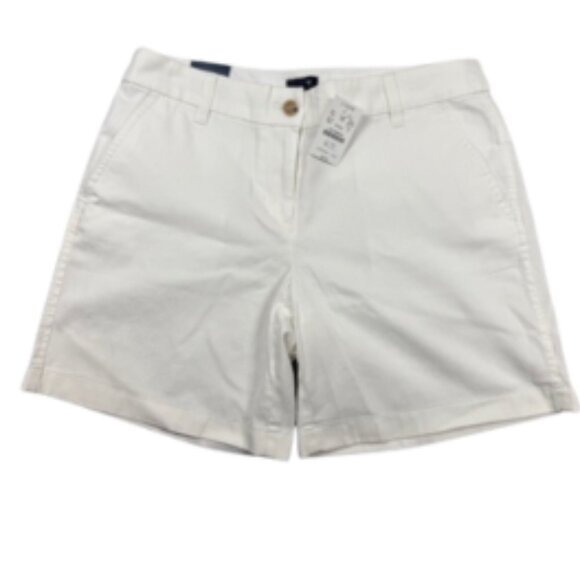 J. Crew Shorts Mid Rise Fit Functional Side/Back Pockets Lightweight White 6 NWT - Picture 3 of 9